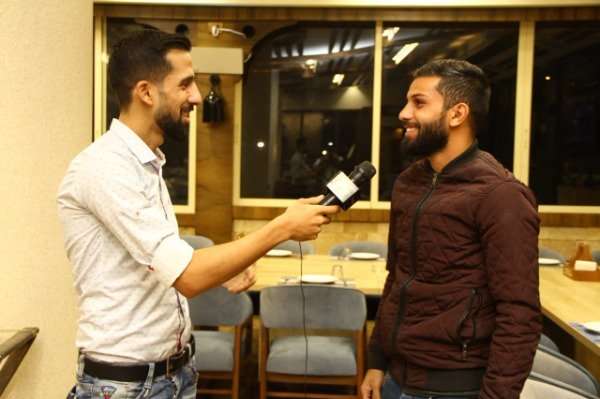 الكردي مع مراسل كووورة