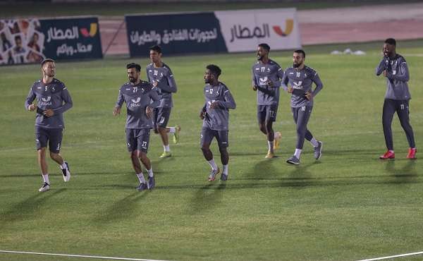 من مران الفريق