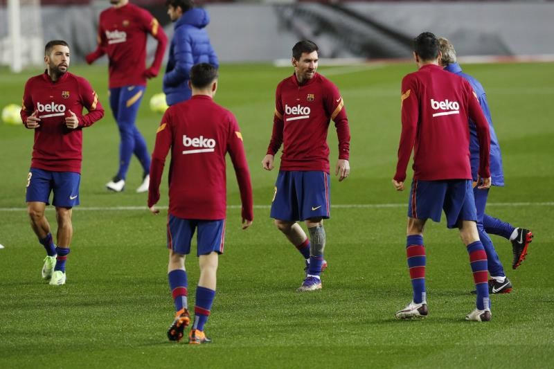 لاعبو برشلونة