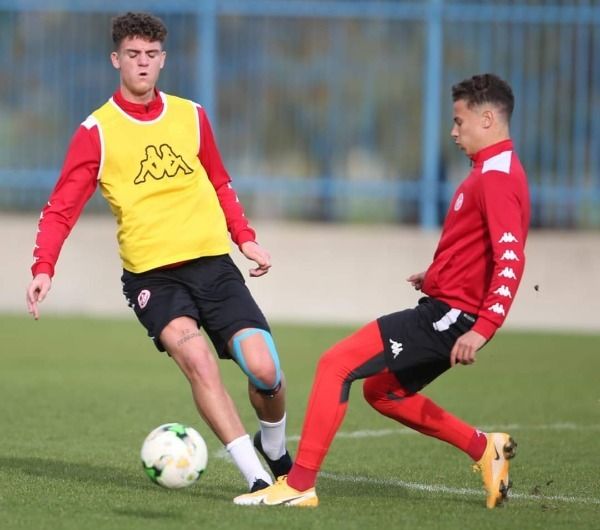 من مران منتخب تونس للشباب