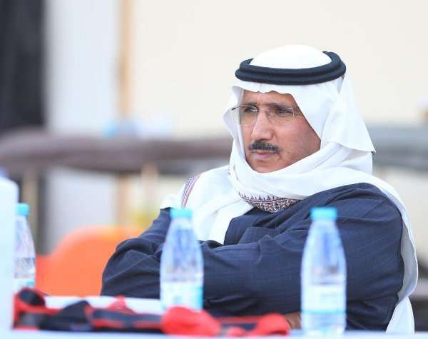 فهد المطوع رئيس نادي الرائد