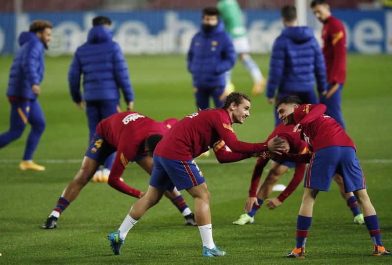 جريزمان من تدريبات برشلونة