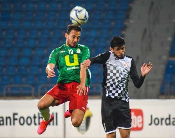 من لقاء الوحدات وشباب الأردن