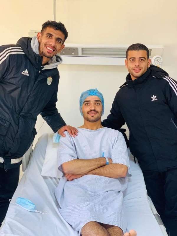 بدوان قبل الدخول لغرفة العمليات