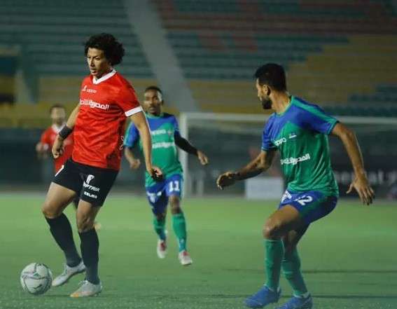 جانب من المباراة