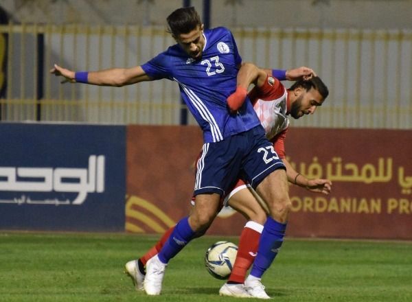 من لقاء سابق بين الرمثا وشباب الأردن