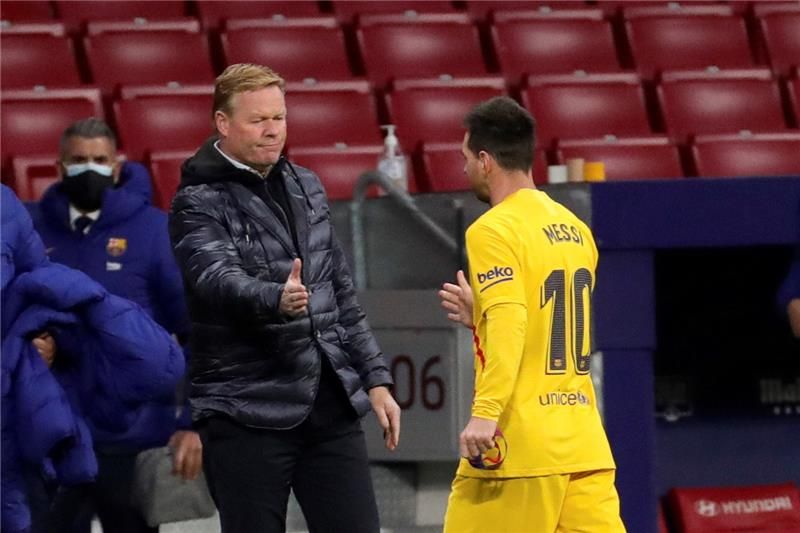 كومان وميسي