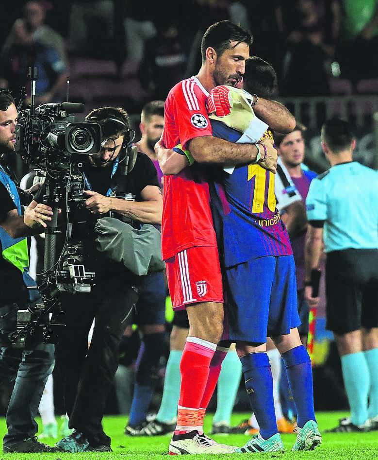 بوفون وميسي