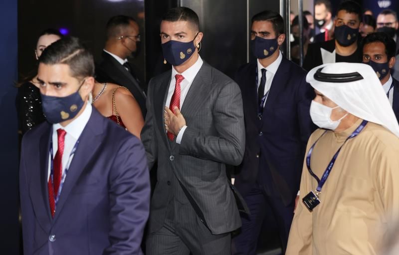 رونالدو في الحفل