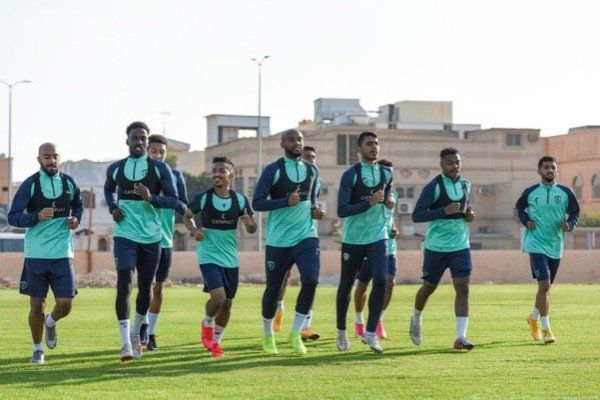 من مران الفريق 