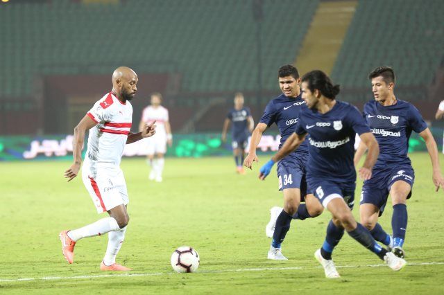 من مباراة سابقة بين إنبي والزمالك