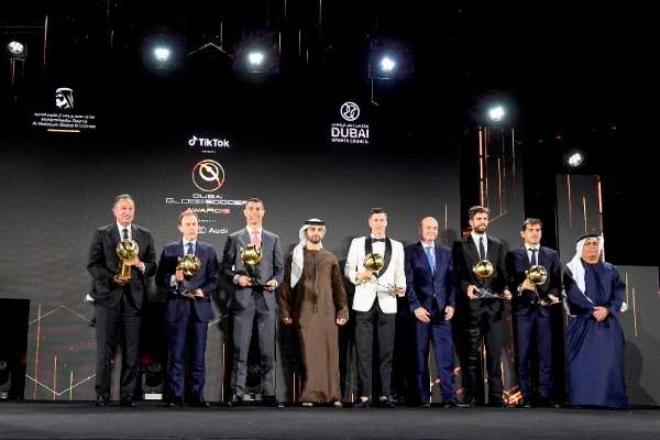 من حفل جلوب سوكر