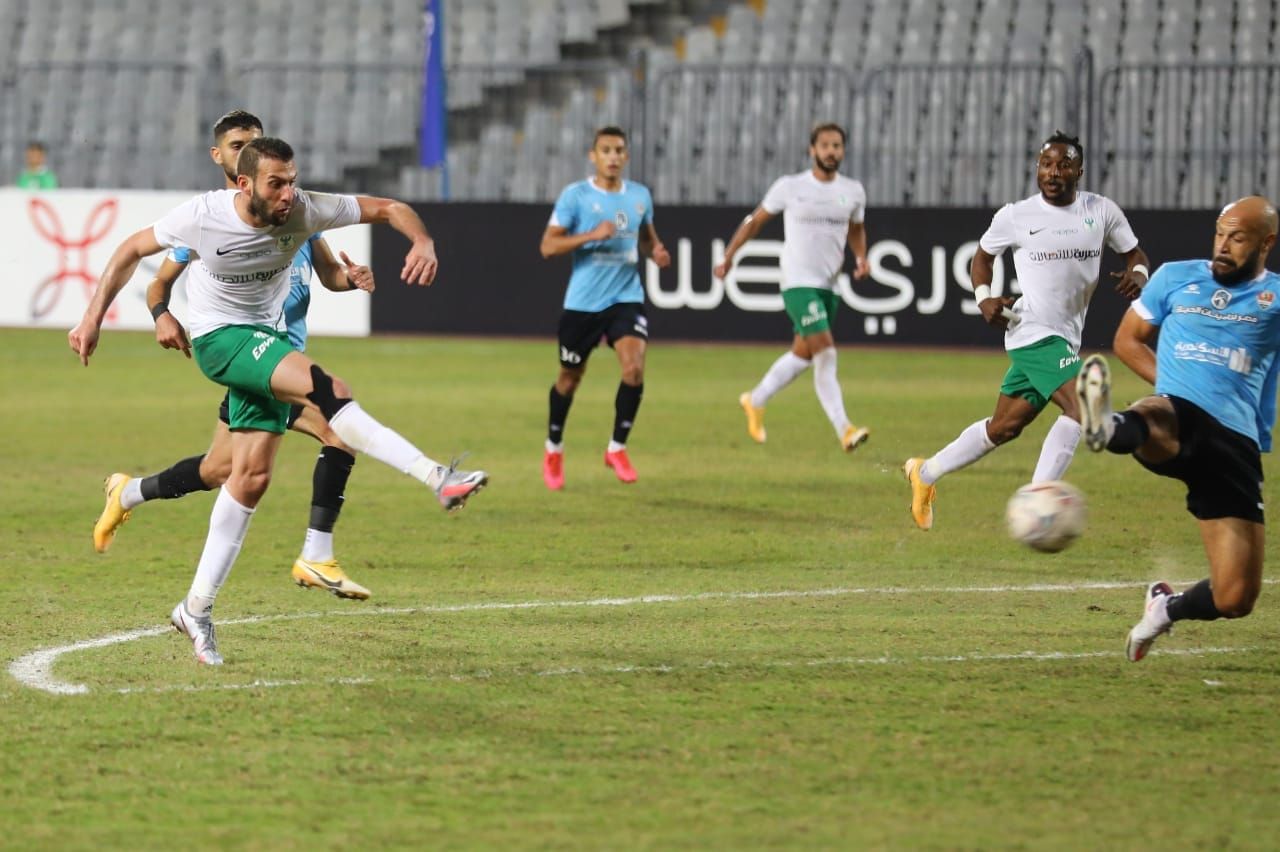 جانب من المباراة