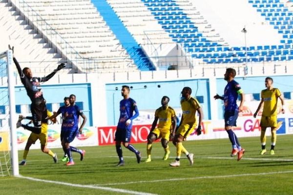 لقطة من المباراة