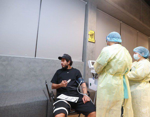 من الحصول على المسحة 