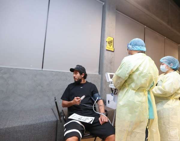 من الحصول على المسحة 