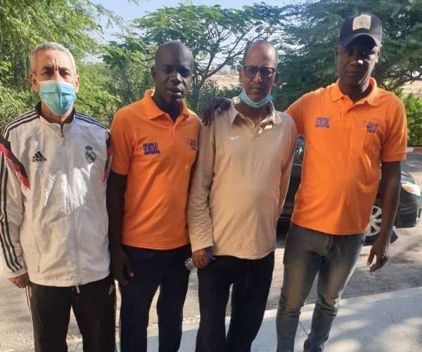 وفد الاتحاد الموريتاني للدراجات الهوائية