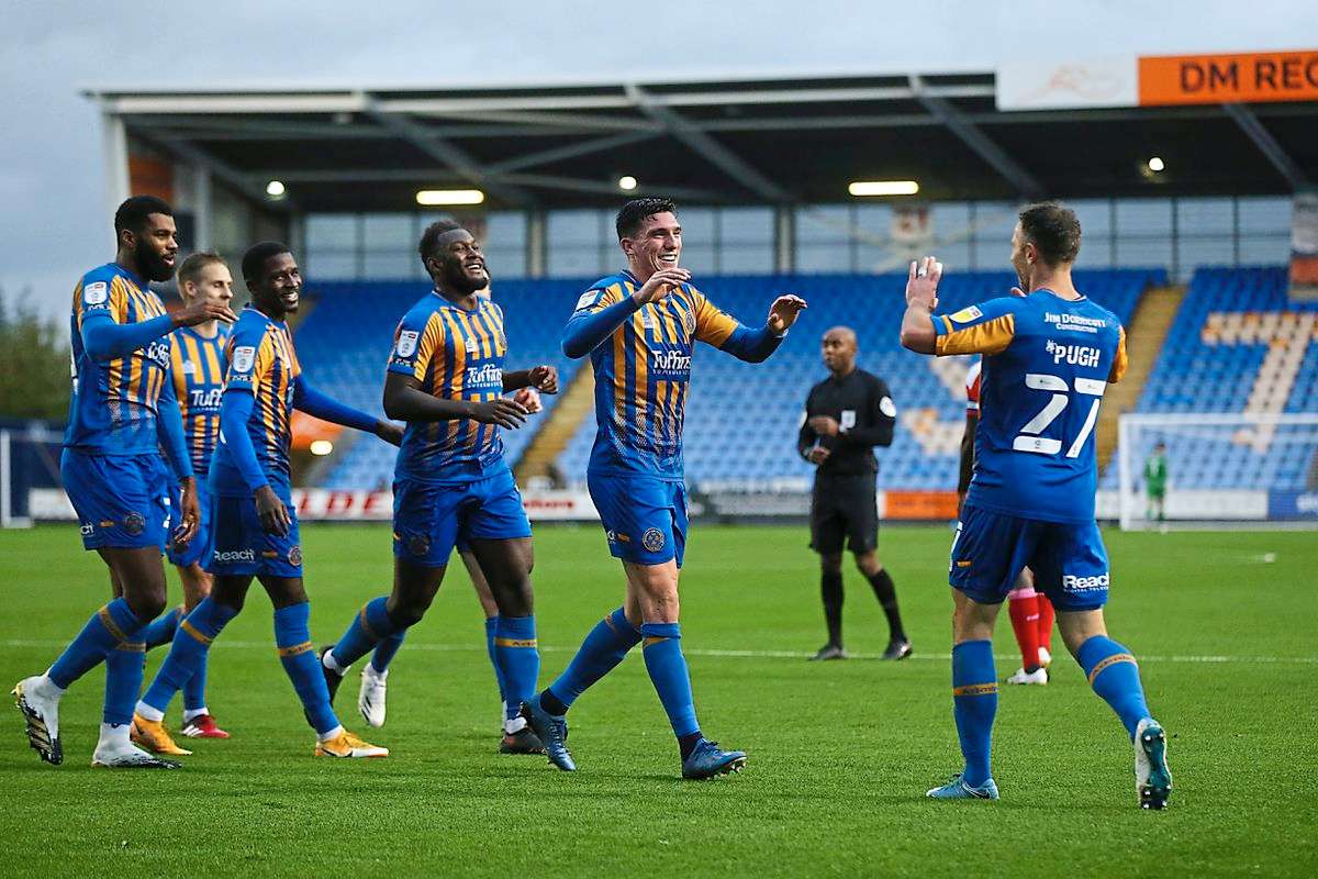 لاعبو شروزبيري تاون