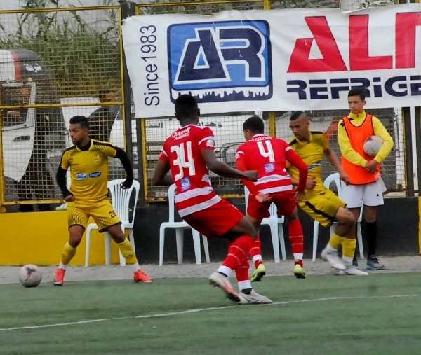 جانب من المباراة