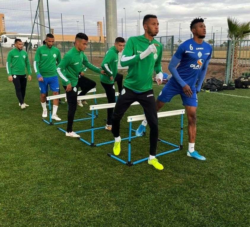 لاعبو الرجاء 