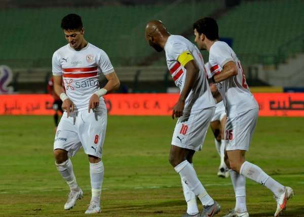 فرحة لاعبي الزمالك