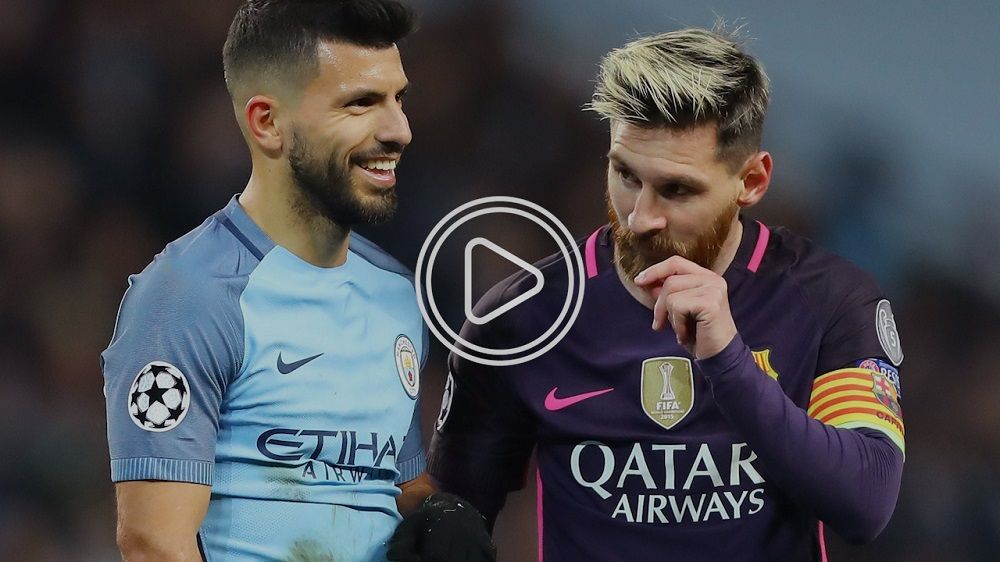 ميسي وأجويرو