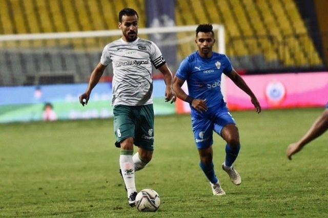 من لقاء سابق بين الزمالك والمصري