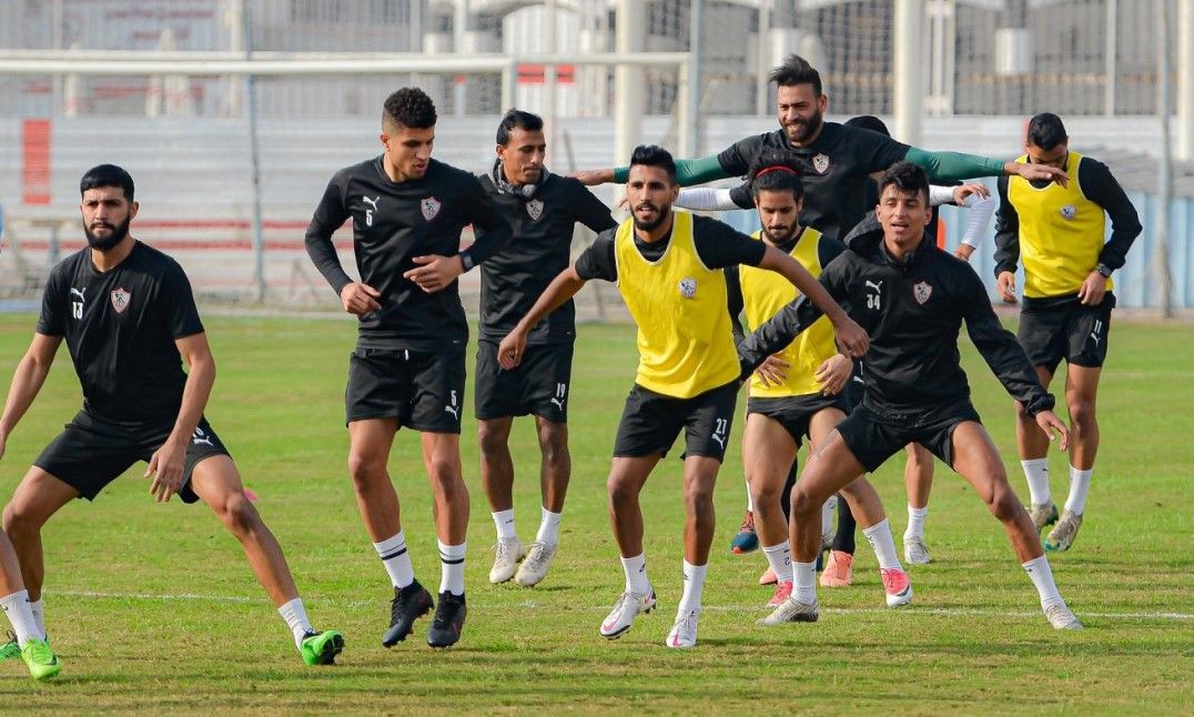 جانب من مران الزمالك