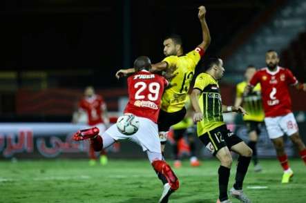 لقاء سابق بين الأهلي والإنتاج