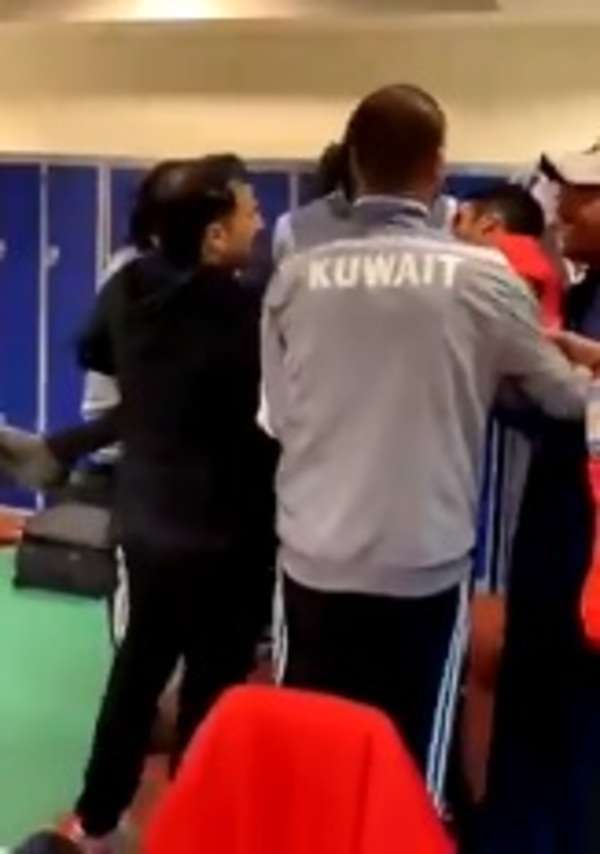 لقطة من الاحتفال بالحكم 