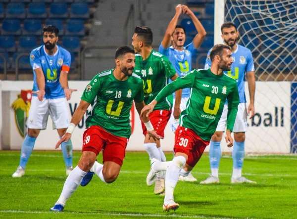 من لقاء سابق بين الوحدات والفيصلي