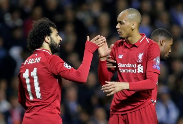 فابينيو ومحمد صلاح