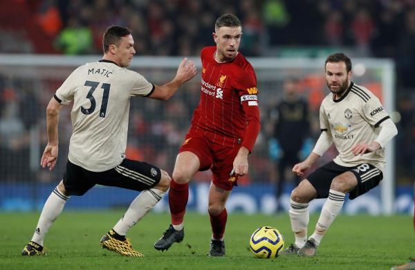 من مباراة سابقة بين مانشستر يونايتد وليفربول