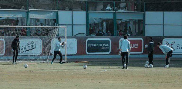 من تدريبات اليوم