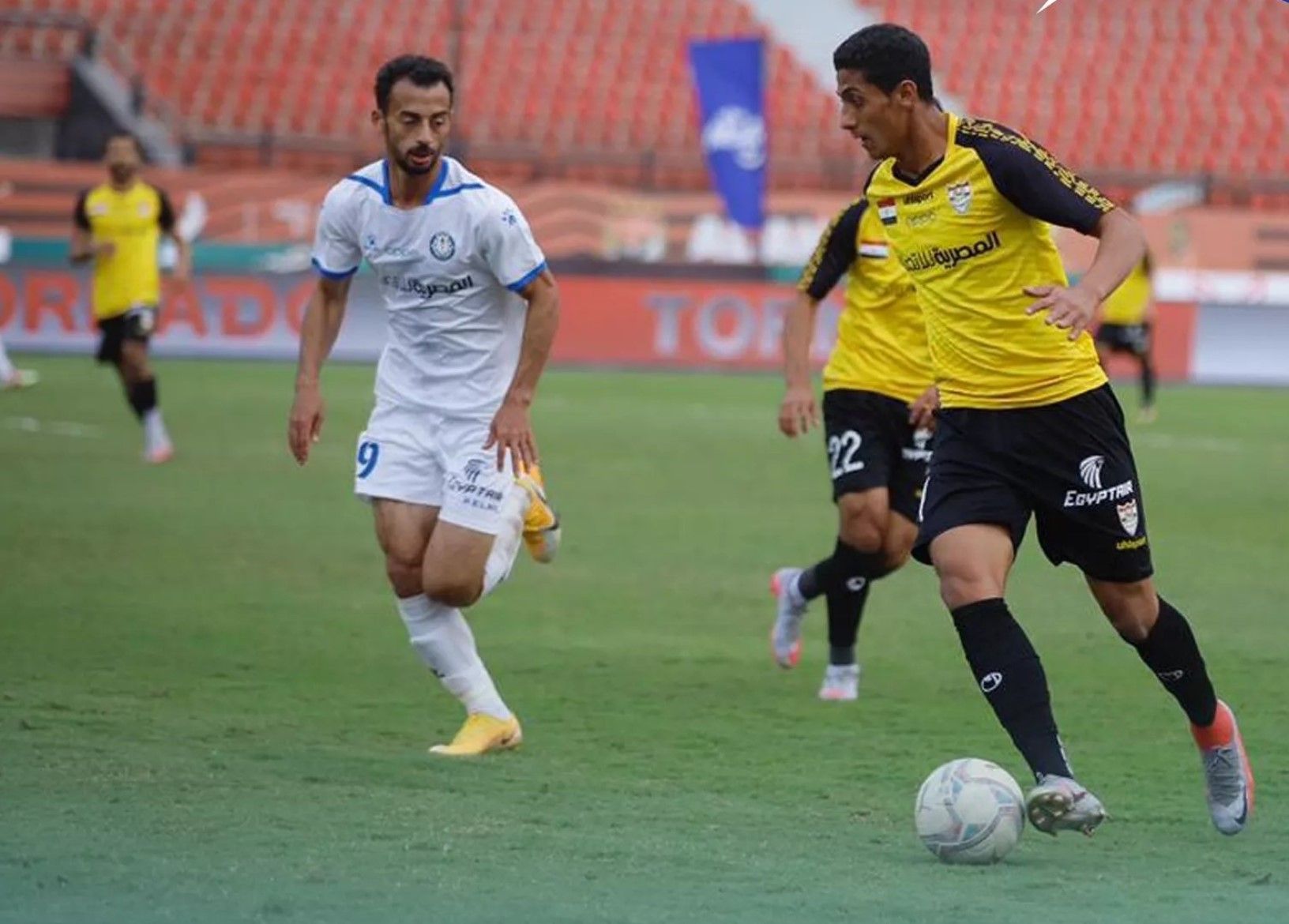 جانب من المباراة