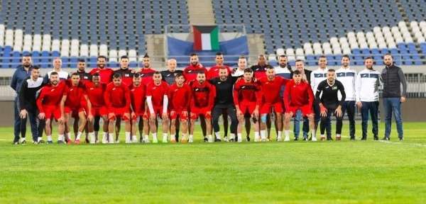 المنتخب الفلسطيني في الكويت