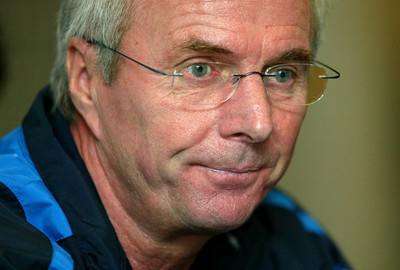 السويدي زفن جوران إريكسون مدرب منتخب إنجلترا