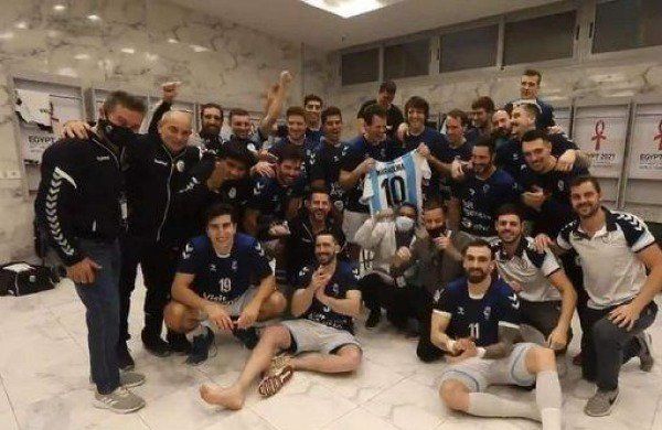 لاعبو منتخب الأرجنتين لكرة اليد 