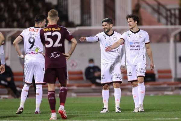 من المباراة