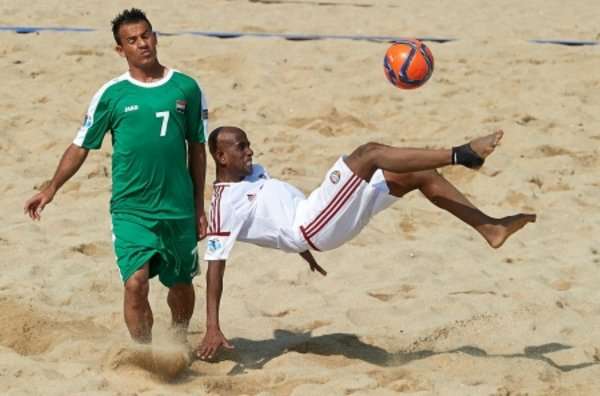 من منافسات البطولة الشاطئية السابقة