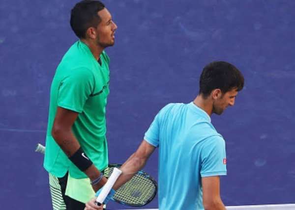  نيك كيريوس ونوفاك ديوكوفيتش