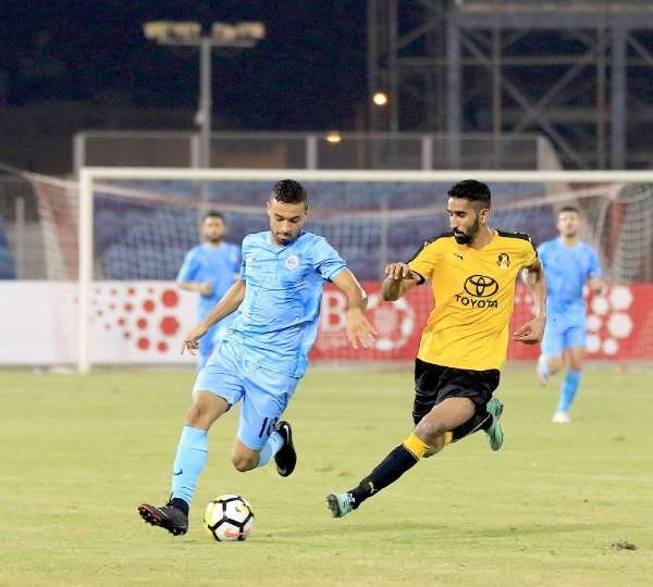 مباراة سابقة بين الرفاع والأهلي