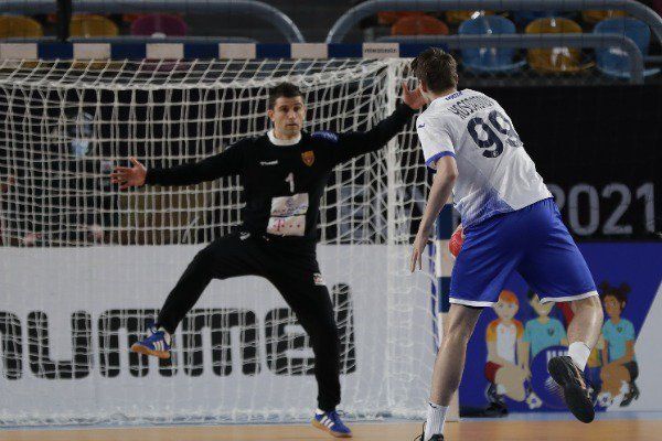 من مباراة روسيا ومقدونيا الشمالية