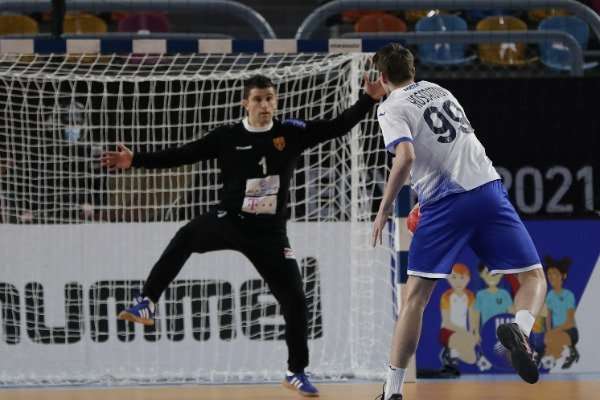 من مباراة روسيا ومقدونيا الشمالية