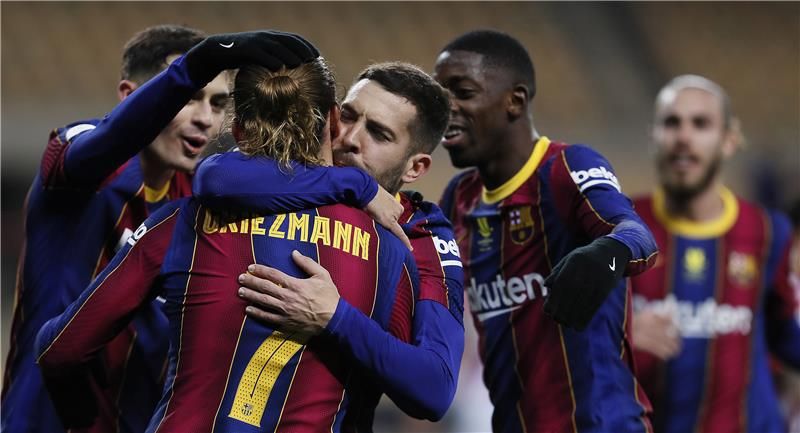 لاعبو برشلونة