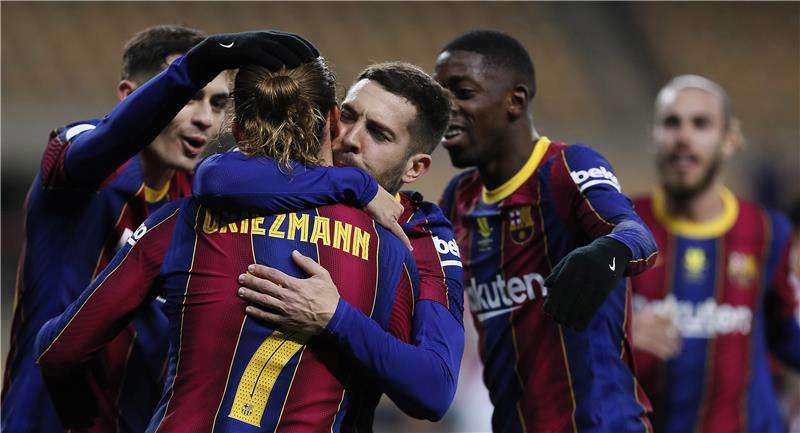 لاعبو برشلونة