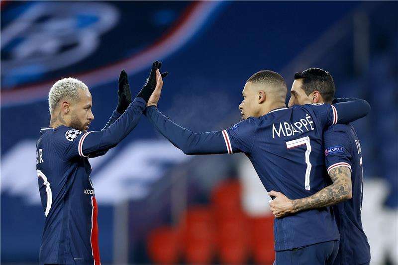 دي ماريا ونيمار ومبابي