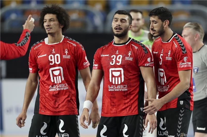 لاعبو منتخب مصر لليد