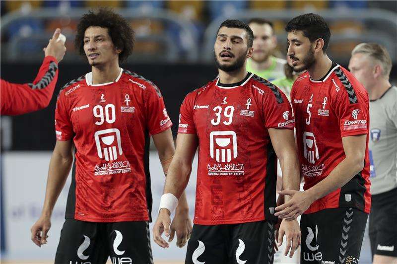 لاعبو منتخب مصر لليد