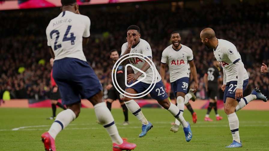 فرحة نجوم توتنهام